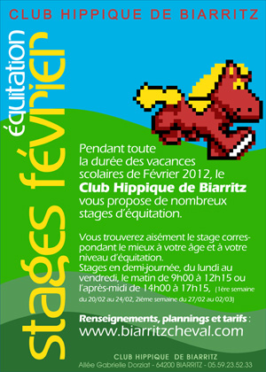 STAGES FEVRIER 2012
